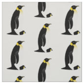 Penguin-ouder met zijn baby stof (Swatch)