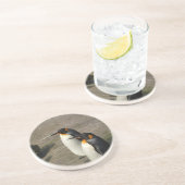 Penguin Pair Onderzetters (Zijkant)