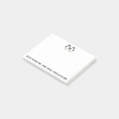 Penguin Pair personaliseren Post-it® Notes (Schuin)