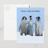 Penguin Pals Briefkaart (Voorkant / Achterkant)