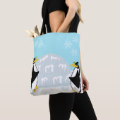 Penguin Pals on Ice Tote Bag (Dichtbij)