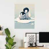 Penguin Pals Poster (Thuiskantoor)