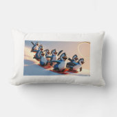 Penguin Pals Sliding Adventure Pillow Kussen (Voorkant)