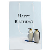 Penguin Paradise Medium Gift Bag Cadeauzakje (Achterkant)