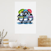 pEnGuIn Paraprellas Poster (Keuken)