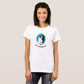 Penguin Parents We zijn zwanger T-shirt (Voorkant volledig)