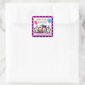 Penguin Party Aangepaste Stickers (Tas)