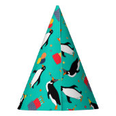 Penguin Party Feesthoedjes (Achterkant)