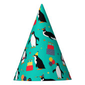 Penguin Party Feesthoedjes (Voorkant)