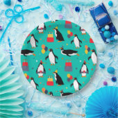 Penguin Party Papieren Bordje (Feest)