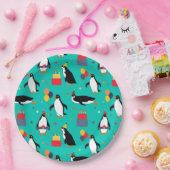 Penguin Party Papieren Bordje (Feest)