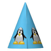 Penguin Party Pet Feesthoedjes (Achterkant)