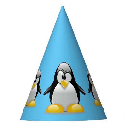 Penguin Party Pet Feesthoedjes (Voorkant)
