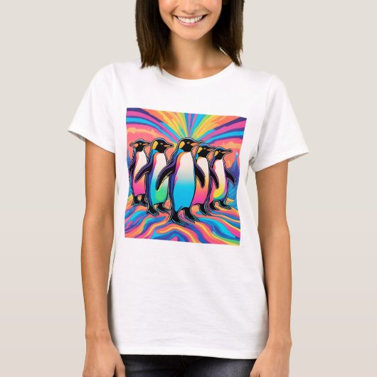 Penguin Party T-shirt (Voorkant)