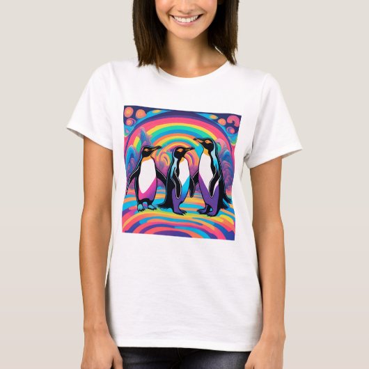 Penguin Party T-shirt (Voorkant)