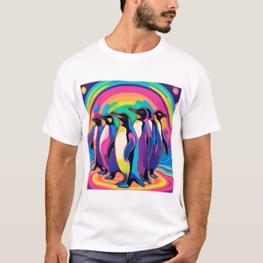 Penguin Party T-shirt (Voorkant)