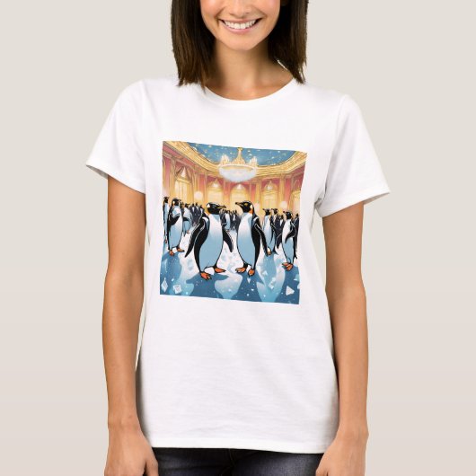 Penguin Party T-shirt (Voorkant)