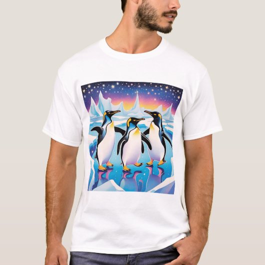Penguin Party T-shirt (Voorkant)