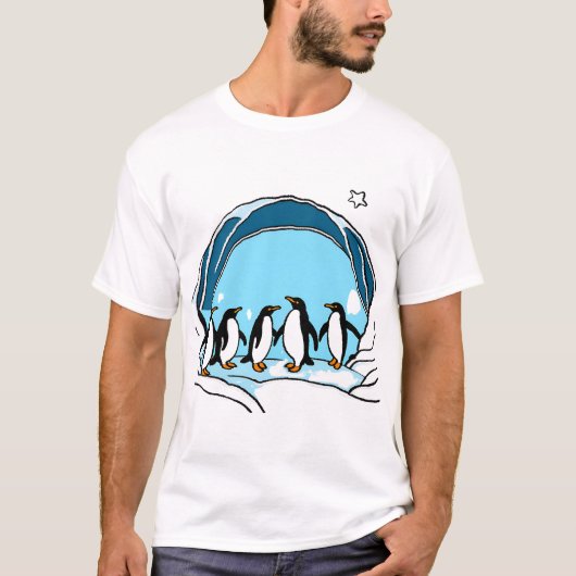 Penguin Party T-shirt (Voorkant)