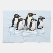 Penguin Party Theedoek (Horizontaal)