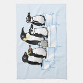 Penguin Party Theedoek (Verticaal)