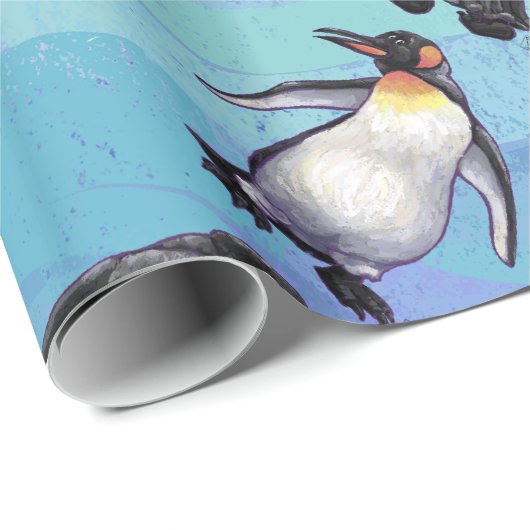 Penguin Pattern Cadeaupapier (Rol Hoek)