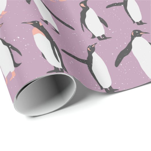 Penguin Pattern Cadeaupapier (Rol Hoek)