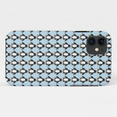 Penguin Pattern Case-Mate iPhone Case (Achterkant (horizontaal))