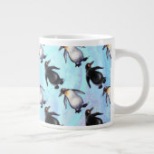 Penguin Pattern Grote Koffiekop (Rechts)