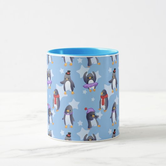 Penguin Pattern Mok (Midden)