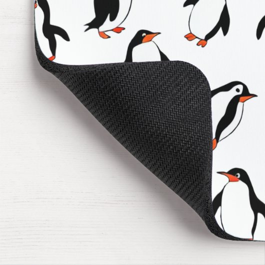 Penguin Pattern Muismat (Hoek)