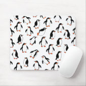 Penguin Pattern Muismat (Met muis)