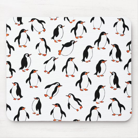 Penguin Pattern Muismat (Voorkant)