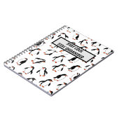 Penguin Pattern Notitieboek (Linkerzijde)