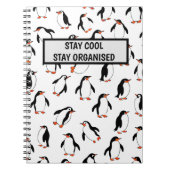Penguin Pattern Notitieboek (Voorkant)