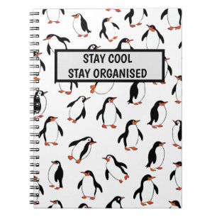 Penguin Pattern Notitieboek