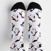 Penguin Pattern Sokken (Top)
