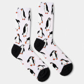 Penguin Pattern Sokken (Rechts)