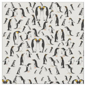 Penguin Pattern Stof (Close Up)
