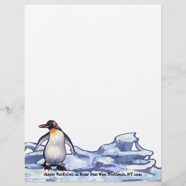 Penguin Personal Letterhead (Voorkant)