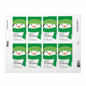 Penguin Personalized Etiket (Full Sheet)