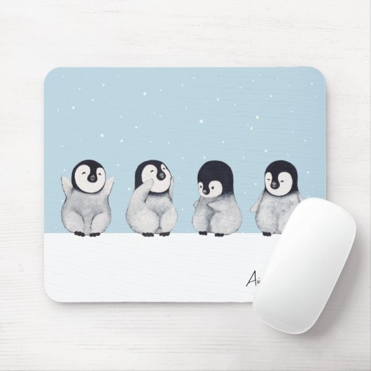 Penguin Personalized Muismat (Met muis)