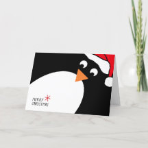 Penguin Persoonlijke kerstKaart
