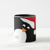 Penguin Persoonlijke kerstMok Mok (Midden)