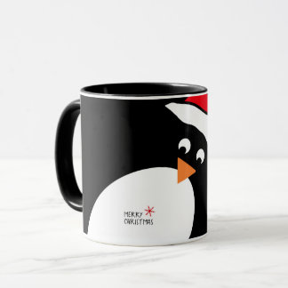Penguin Persoonlijke kerstMok Mok
