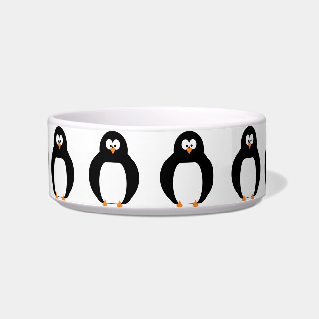 Penguin Pet Bowl Voerbakje (Voorkant)