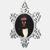 Penguin Pewter Ornament (Rechts)