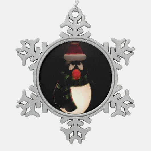 Penguin Pewter Ornament (Voorkant)