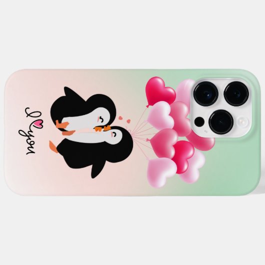 Penguin Phone Case (Achterkant (horizontaal))