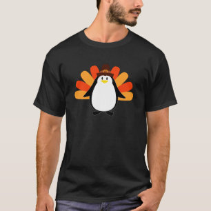 Penguin Pilgrim Turkey mash-up T-shirt